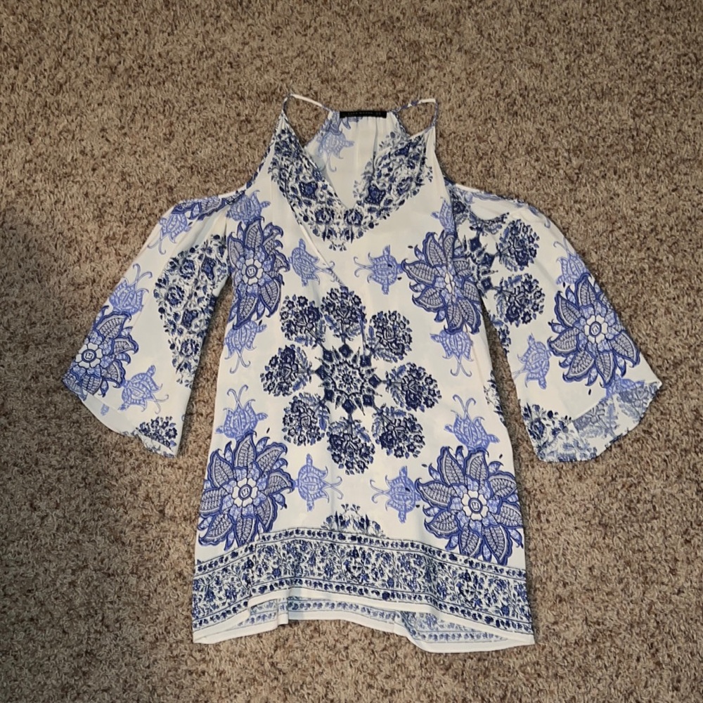 Zara off the shoulder dress